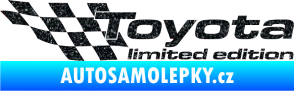 Samolepka Toyota limited edition levá Ultra Metalic černá