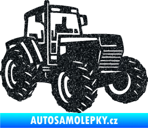 Samolepka Traktor 002 pravá Zetor Ultra Metalic černá