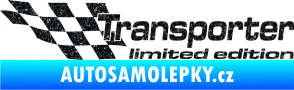 Samolepka Transporter limited edition levá Ultra Metalic černá