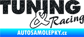 Samolepka Tuning racing 001 Ultra Metalic černá