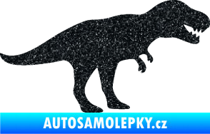 Samolepka Tyrannosaurus Rex 001 pravá Ultra Metalic černá