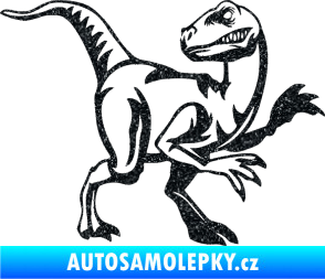 Samolepka Tyrannosaurus Rex 003 pravá Ultra Metalic černá