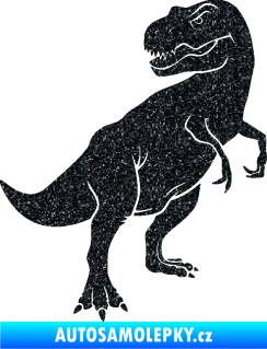 Samolepka Tyrannosaurus Rex 004 pravá Ultra Metalic černá