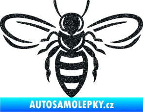 Samolepka Včela 002 Ultra Metalic černá