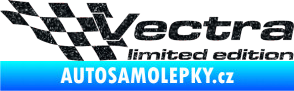 Samolepka Vectra limited edition levá Ultra Metalic černá