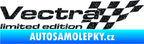 Samolepka Vectra limited edition pravá Ultra Metalic černá