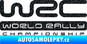 Samolepka WRC -  World Rally Championship Ultra Metalic černá