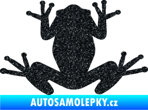 Samolepka Žába 003 Ultra Metalic černá