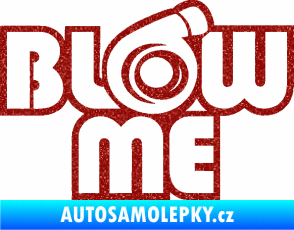 Samolepka Blow me Ultra Metalic červená