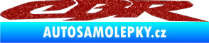Samolepka CBR 002 Ultra Metalic červená