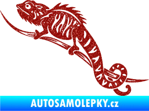 Samolepka Chameleon 003 levá Ultra Metalic červená
