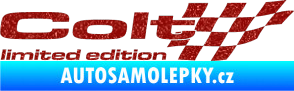 Samolepka Colt limited edition pravá Ultra Metalic červená