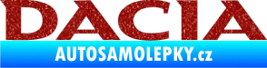 Samolepka Dacia 001 Ultra Metalic červená
