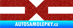 Samolepka Dacia 004 Ultra Metalic červená