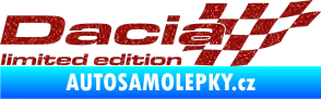 Samolepka Dacia limited edition pravá Ultra Metalic červená