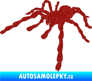 Samolepka Pavouk 013 - levá Ultra Metalic červená