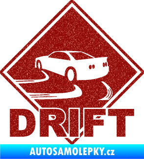 Samolepka Drift 001 Ultra Metalic červená