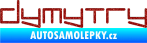 Samolepka Dymytry 002 Ultra Metalic červená
