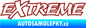 Samolepka Extreme 004 Ultra Metalic červená
