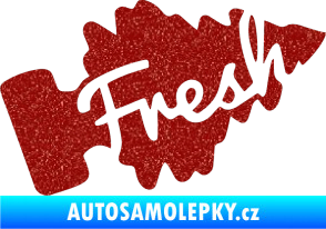 Samolepka Fresh 001 Ultra Metalic červená