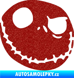 Samolepka Halloween 008 pravá Ultra Metalic červená