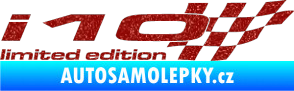 Samolepka i10 limited edition pravá Ultra Metalic červená