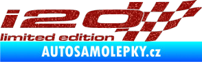 Samolepka i20 limited edition pravá Ultra Metalic červená