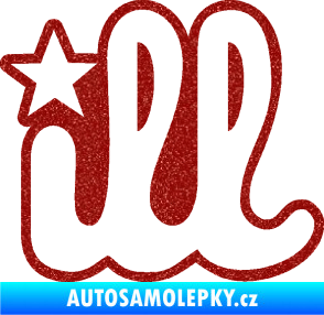 Samolepka ILL 002 Ultra Metalic červená