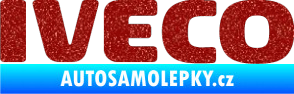 Samolepka Iveco Ultra Metalic červená