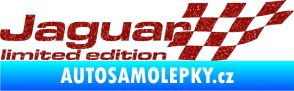 Samolepka Jaguar limited edition pravá Ultra Metalic červená