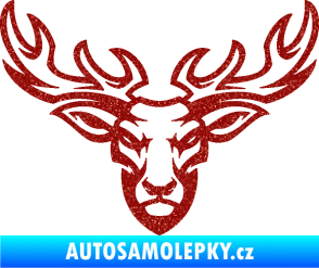 Samolepka Jelen 006 Ultra Metalic červená