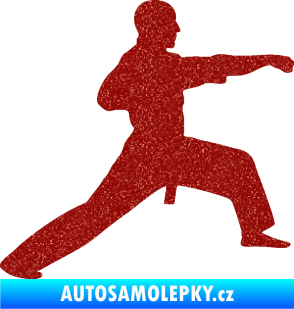Samolepka Judo 001 pravá Ultra Metalic červená