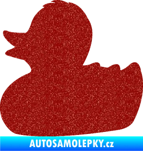 Samolepka Kachnička 001 levá Ultra Metalic červená