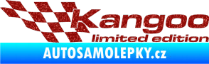 Samolepka Kangoo limited edition levá Ultra Metalic červená