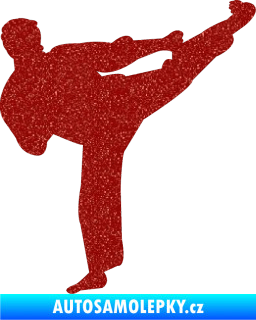 Samolepka Karate 008 pravá Ultra Metalic červená