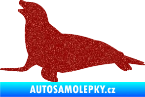 Samolepka Lachtan 002 levá Ultra Metalic červená