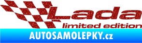 Samolepka Lada limited edition levá Ultra Metalic červená