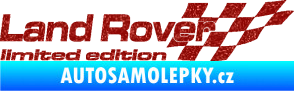 Samolepka Land Rover limited edition pravá Ultra Metalic červená