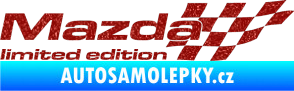 Samolepka Mazda limited edition pravá Ultra Metalic červená
