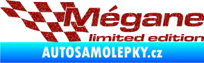 Samolepka Mégane limited edition levá Ultra Metalic červená