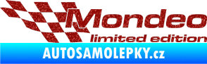 Samolepka Mondeo limited edition levá Ultra Metalic červená