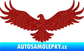 Samolepka Orel 006 levá Ultra Metalic červená