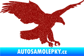 Samolepka Orel 013 pravá Ultra Metalic červená