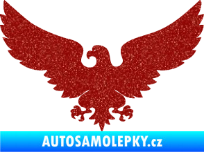 Samolepka Orlice 001 levá Ultra Metalic červená