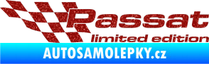 Samolepka Passat limited edition levá Ultra Metalic červená