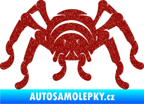 Samolepka Pavouk 018 Ultra Metalic červená