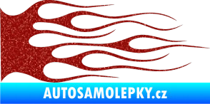 Samolepka Plameny 020 Ultra Metalic červená