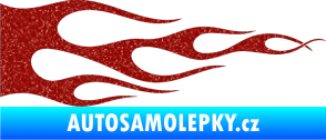Samolepka Plameny 090 Ultra Metalic červená