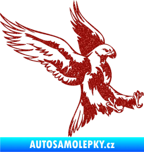 Samolepka Predators 003 pravá Ultra Metalic červená