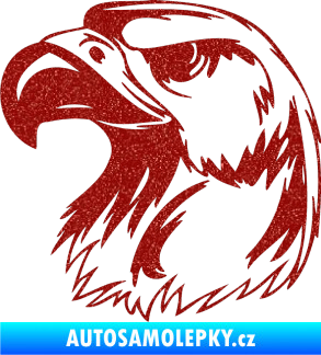 Samolepka Predators 014 levá Ultra Metalic červená
